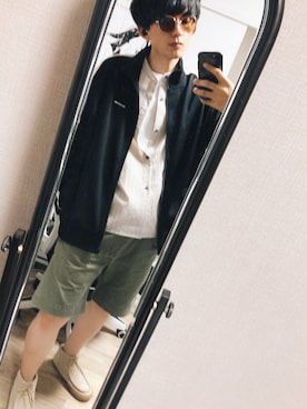 「Red Cap Girl（レッドキャプガール）のアイテム」を使った、灰汁さん（メンズ・174cm）の春コーディネート