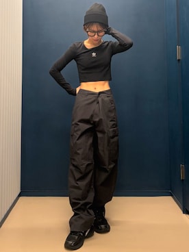 At さん（レディース・157cm）の冬コーディネート