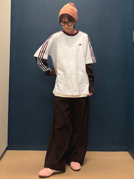 At さん（レディース・157cm）の冬コーディネート