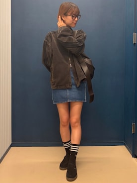 At さん（レディース・157cm）の冬コーディネート