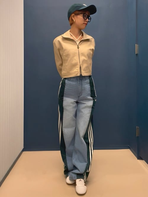 adidas クロップトラックジャケット Mサイズ 値下げ中！早い者勝ちです セール】ファイヤーバード ツイル クロップ トラックトップ