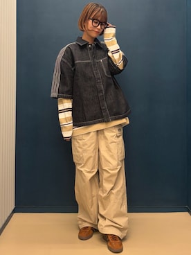 At さん（レディース・157cm）の冬コーディネート