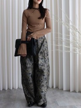 「YENNA（イェンナ）のアイテム」を使った、yennastaffさん（レディース・164cm）の春コーディネート