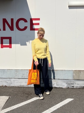 hinaさん（レディース・172cm）の春コーディネート