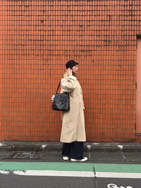 hinaさん（レディース・172cm）の冬コーディネート