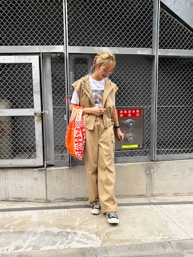 hinaさん(レディース・172cm)の春コーディネート