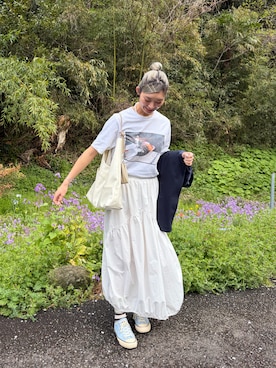 hinaさん（レディース・172cm）の春コーディネート