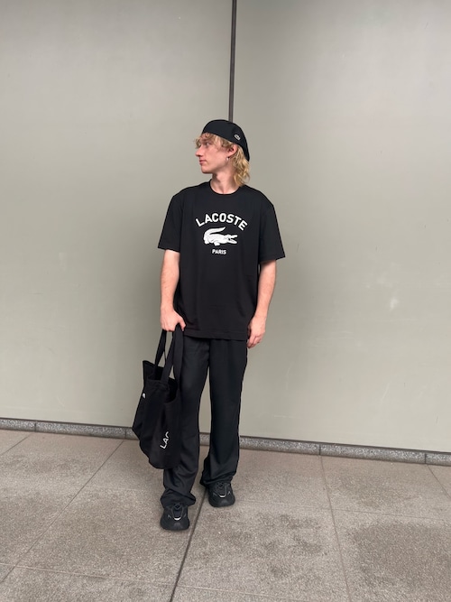 ヘビーウェイト アーチネームカレッジロゴプリント 半袖Tシャツ