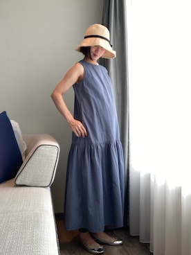 「マタニティコーデ」｜aico._.151さん（レディース・151cm）の夏コーディネート
