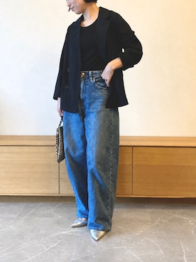 「Petitjo（プッチージョ）のアイテム」を使った、aico._.151さん（レディース・151cm）の春コーディネート