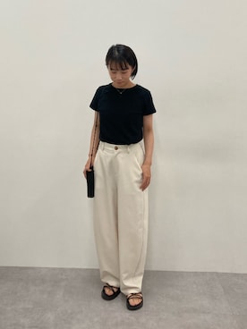 「nissen（ニッセン）のアイテム」を使った、aico._.151さん（レディース・151cm）の夏コーディネート