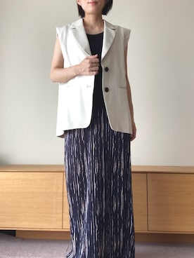 「マタニティコーデ」｜aico._.151さん（レディース・151cm）の夏コーディネート