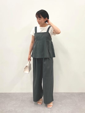 「nissen（ニッセン）のアイテム」を使った、aico._.151さん（レディース・151cm）の夏コーディネート