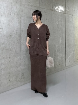 「アイテム（ボストンバッグ）」を使った、ayumon0730さん（レディース・162cm）の秋コーディネート