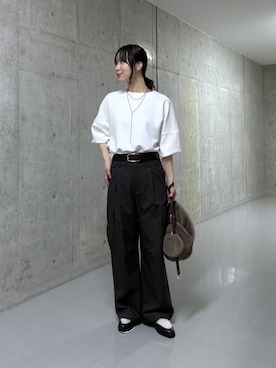 「アイテム（アクセサリー）」を使った、ayumon0730さん（レディース・162cm）の秋コーディネート