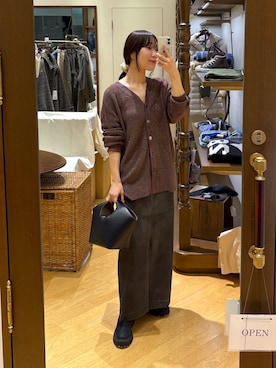 「アイテム（ハンドバッグ）」を使った、ayumon0730さん（レディース・162cm）の秋コーディネート