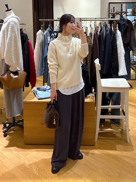 「RIVE DROITE（リヴドロワ）のアイテム」を使った、ayumon0730さん（レディース・162cm）の冬コーディネート