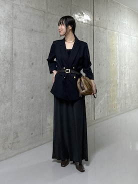 「アイテム（チョーカー）」を使った、ayumon0730さん（レディース・162cm）の秋コーディネート