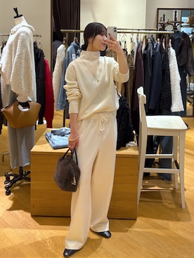 「RIVE DROITE（リヴドロワ）のアイテム」を使った、ayumon0730さん（レディース・162cm）の冬コーディネート