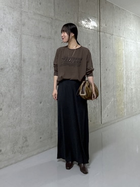 「アイテム（チョーカー）」を使った、ayumon0730さん（レディース・162cm）の秋コーディネート