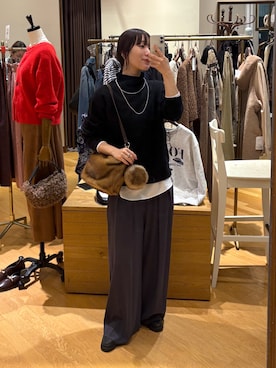 「ウールニット」｜ayumon0730さん（レディース・162cm）の秋コーディネート