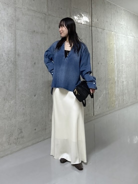 「アイテム（タンクトップ）」を使った、ayumon0730さん（レディース・162cm）の秋コーディネート