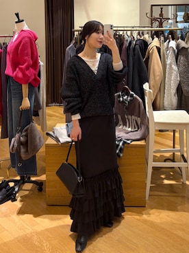 「RIVE DROITE（リヴドロワ）のアイテム」を使った、ayumon0730さん（レディース・162cm）の冬コーディネート