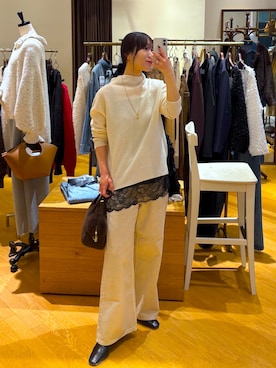 「RIVE DROITE（リヴドロワ）のアイテム」を使った、ayumon0730さん（レディース・162cm）の冬コーディネート