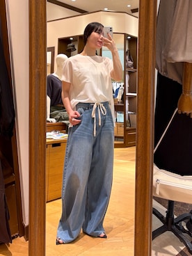 「骨格ナチュラル」｜ayumon0730さん（レディース・162cm）の夏コーディネート