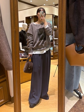 「アイテム（チョーカー）」を使った、ayumon0730さん（レディース・162cm）の秋コーディネート