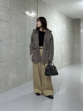 「アイテム（チノパンツ）」を使った、ayumon0730さん（レディース・162cm）の秋コーディネート