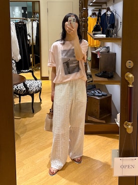 「シアー素材」｜ayumon0730さん（レディース・162cm）の夏コーディネート