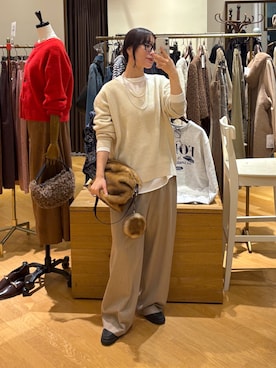 「ブラウスコーデ」｜ayumon0730さん（レディース・162cm）の秋コーディネート