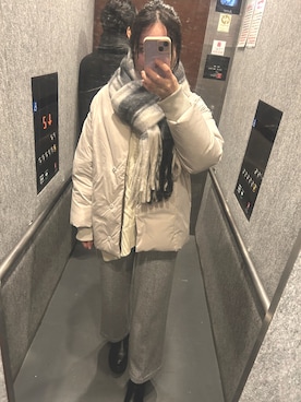 「collex（コレックス）のアイテム」を使った、su.さん（レディース・163cm）の冬コーディネート