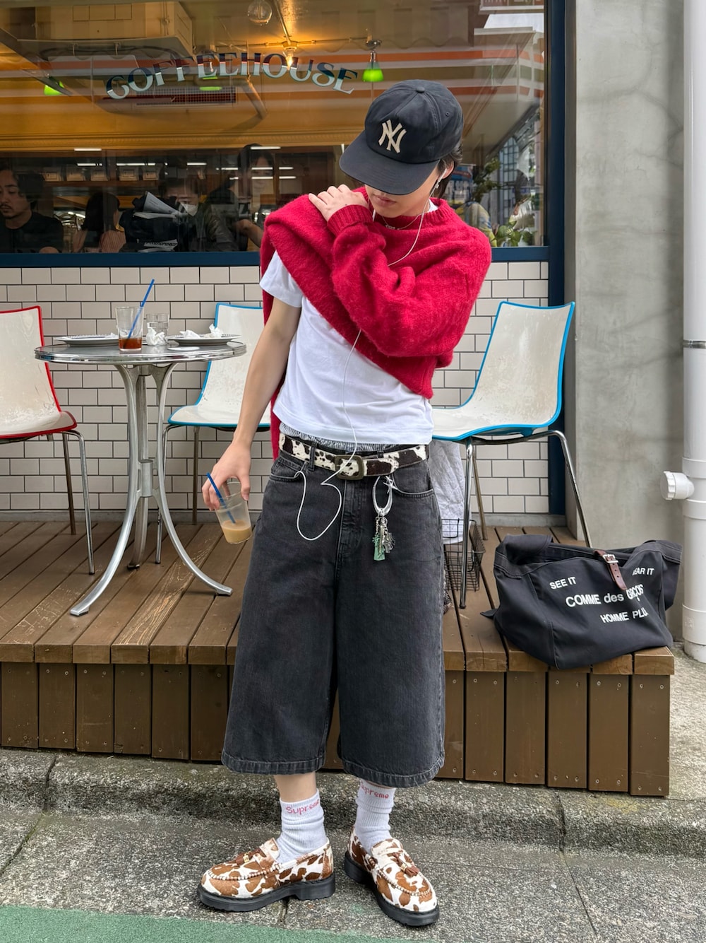 COMME des GARCONS HOMME PLUSのショルダーバッグを使った人気