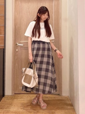 miiさん（レディース・164cm）の夏コーディネート