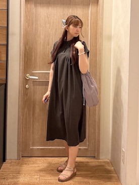 「SHOO・LA・RUE（シューラルー）のアイテム（トートバッグ）」を使った、miiさん（レディース・164cm）の夏コーディネート