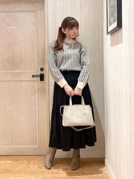 「DRESKIP（ドレスキップ）のアイテム」を使った、miiさん（レディース・164cm）の冬コーディネート