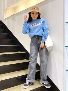 YO-NEさん（レディース・155cm）の夏コーディネート