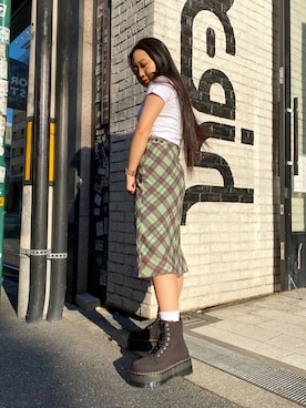 YO-NEさん（レディース・155cm）の夏コーディネート