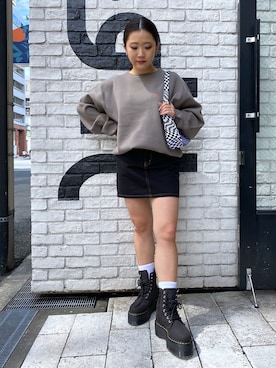 YO-NEさん（レディース・155cm）の春コーディネート