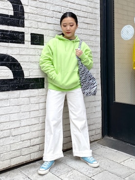 YO-NEさん（レディース・155cm）の春コーディネート