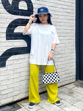 YO-NEさん（レディース・155cm）の夏コーディネート