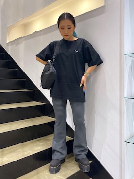 YO-NEさん（レディース・155cm）の夏コーディネート