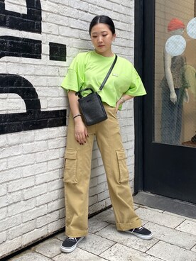 YO-NEさん（レディース・155cm）の夏コーディネート