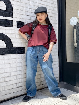 YO-NEさん（レディース・155cm）の春コーディネート