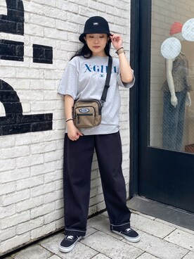 YO-NEさん（レディース・155cm）の夏コーディネート