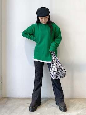 YO-NEさん（レディース・155cm）の春コーディネート