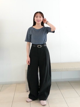 「STANDOIL（スタンドオイル）のアイテム」を使った、さとみ🫐（24）　　さん（レディース・154cm）の春コーディネート