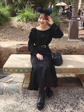 「アイテム（リング、オレンジ系）」を使った、さとみ🫐（23）　　さん（レディース・153cm）の秋コーディネート